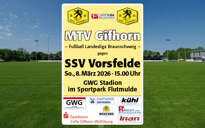 Nächstes Spiel im GWG-Stadion